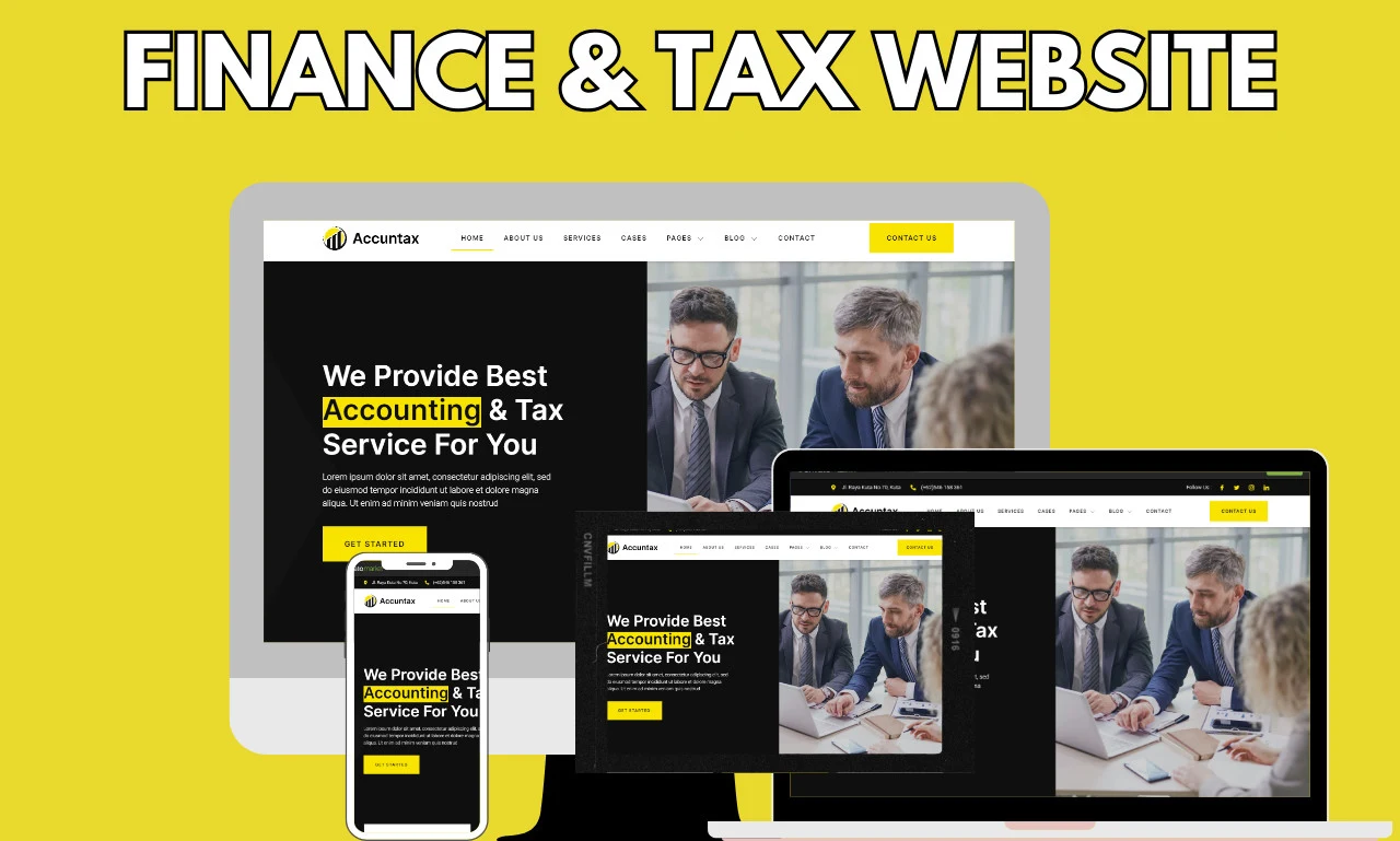 Professional Accountants Web Design in London, UK